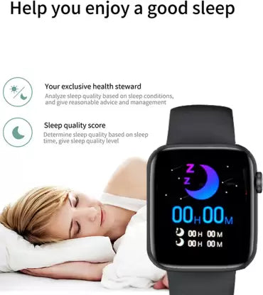 conekt SW1i 1.72'' Full HD display with Bluetooth calling and complete health tracking Smartwatch (Black Strap, Free Size) conekt SW1i 1.72'' Full HD display with Bluetooth calling and complete health tracking Smartwatch (Black Strap, Free Size)